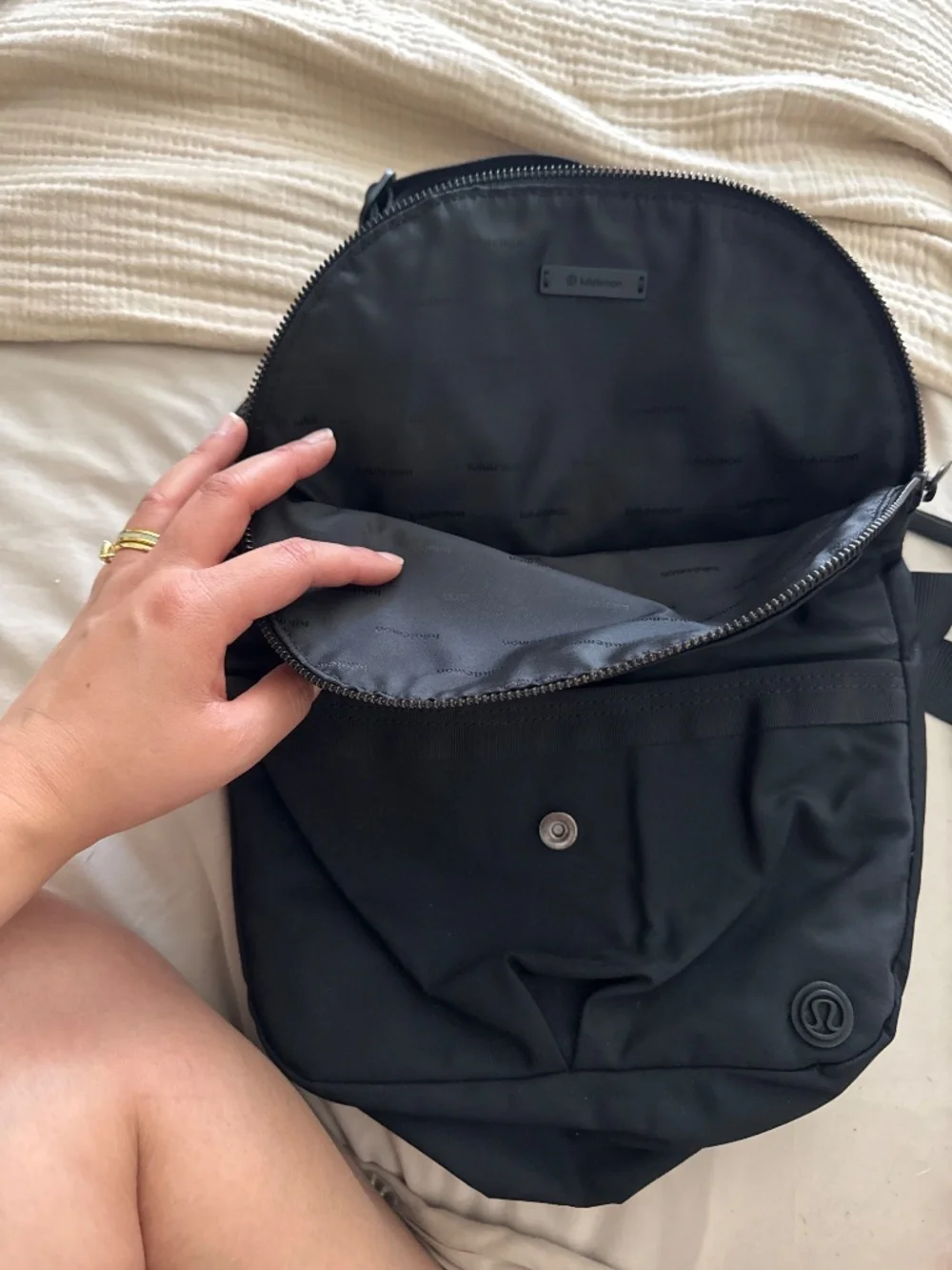 Black Lululemon Bag